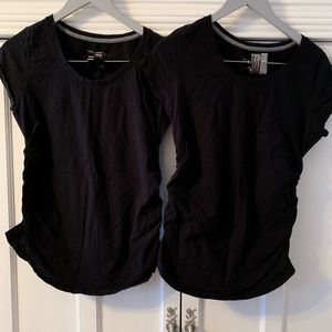 Lot of 2 maternity tees